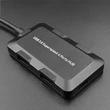 Kép 5/9 - Qoltec 5 az 1-ben USB-C hub adapter fekete színben