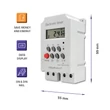 Kép 3/16 - Qoltec elektronikus időzítő DIN sínre LCD kijelzővel