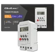 Kép 1/16 - Qoltec elektronikus időzítő DIN sínre LCD kijelzővel