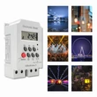 Kép 2/16 - Qoltec elektronikus időzítő DIN sínre LCD kijelzővel