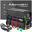 Kép 1/15 - Qoltec Monolith feszültségátalakító 600 MS Hullám 12V 230V