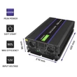 Kép 4/15 - Qoltec Monolith feszültségátalakító 6000 MS 12V-ról 230V-ra