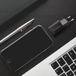 Kép 3/8 - Qoltec GaN ULTRA 35W töltő | 5-20V | 2.25-3A | 1 x USB type C PD | 1x USB QC 3.0 | Fekete
