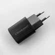 Kép 6/8 - Qoltec GaN ULTRA 35W töltő | 5-20V | 2.25-3A | 1 x USB type C PD | 1x USB QC 3.0 | Fekete