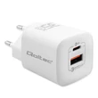 Kép 1/8 - Qoltec GaN ULTRA 35W fehér töltő USB Type C és QC 3.0