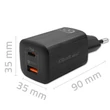 Kép 7/8 - Qoltec GaN ULTRA 65W fekete töltő USB Type C és QC 3.0