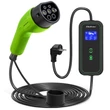 Kép 1/14 - Qoltec 2 az 1-ben mobil töltő elektromos autókhoz
