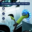 Kép 2/14 - Qoltec 5m-es Type 2 EV töltőkábel elektromos autókhoz