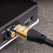 Kép 5/11 - Qoltec HDMI v2.1 kábel 8K 60Hz, aranyozott csatlakozóval