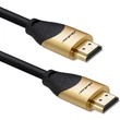 Kép 1/11 - Qoltec HDMI v2.1 kábel 8K felbontással és arany csatlakozókkal