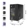 Kép 4/10 - Qoltec 10kVA 3-fázisú szünetmentes tápegység LCD kijelzővel