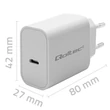 Kép 8/8 - Qoltec 20W szupergyors PD töltő fehér színben