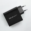 Kép 6/8 - Qoltec 65W Szuper Gyors PD Töltő fekete színben