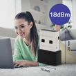Kép 6/12 - Qoltec Ultragyors Mini Vezeték nélküli USB Wi-Fi Adapter