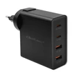 Kép 1/7 - Qoltec GaN POWER PRO 130W töltő fekete színben
