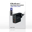 Kép 5/7 - Qoltec GaN POWER PRO 130W töltő fekete színben