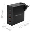 Kép 7/7 - Qoltec GaN POWER PRO 130W töltő fekete színben
