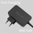 Kép 3/11 - Qoltec GaN POWER PRO 90W USB-C töltő fekete színben