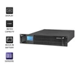 Kép 4/12 - Qoltec 3kVA UPS RACK szünetmentes tápegység