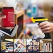 Kép 2/16 - Qoltec vonalkód olvasó és QR kód szkenner