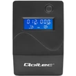 Kép 10/12 - Qoltec Line Interactive UPS 1000VA LCD kijelzővel