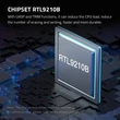 Kép 10/13 - Qoltec NV2270 M.2 SSD ház fekete alumínium kivitelben