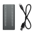 Kép 9/13 - Qoltec M.2 SSD ház 4TB SATA NVMe USB-C RGB LED