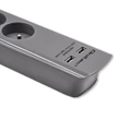 Kép 7/13 - Qoltec túlfeszültségvédő elosztó 6 aljzattal és 2 USB porttal