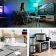 Kép 3/12 - Qoltec szürke hálózati elosztó 5 aljzattal és világító kapcsolóval