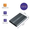 Kép 3/16 - Qoltec M.2 SSD ház alumínium, USB-C csatlakozóval