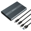 Kép 10/16 - Qoltec M.2 SSD ház alumínium, USB-C csatlakozóval