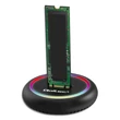 Kép 2/13 - Qoltec M.2 SSD meghajtó dokkoló állomás fekete színben