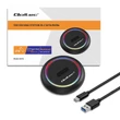 Kép 8/13 - Qoltec M.2 SSD meghajtó dokkoló állomás fekete színben