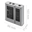 Kép 7/13 - Qoltec RJ45 RJ12 hálózati kábel teszter