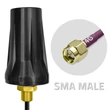 Kép 3/7 - Qoltec 4G LTE DUAL antenna 7dBi kültéri használatra