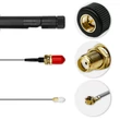 Kép 3/8 - Qoltec 5dBi beltéri Wi-Fi antenna fekete színben