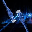 Kép 3/10 - Qoltec CAT6 LAN patchcord kábel 1,5m aranyozott csatlakozókkal