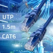 Kép 2/10 - Qoltec CAT6 LAN patchcord kábel 1,5m aranyozott csatlakozókkal
