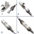 Kép 8/8 - Qoltec RJ45 szerszám nélküli STP csatlakozó CAT6A