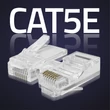 Kép 3/5 - Qoltec RJ45 moduláris csatlakozó CAT5e 100 darab