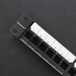Kép 8/9 - Qoltec 24 portos masszív acél patch panel fekete színben