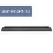 Kép 4/8 - Qoltec masszív acél takarópanel 19" RACK szekrényhez