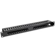 Kép 7/9 - Qoltec 19" rack kábelrendező 24 porttal