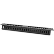 Kép 9/9 - Qoltec 19" rack kábelrendező 24 porttal