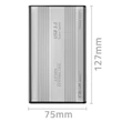 Kép 7/8 - Qoltec Alumínium Külső Merevlemez Ház 2.5'' SATA3