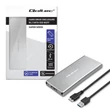 Kép 6/9 - Qoltec alumínium M.2 SSD meghajtó ház ezüst színben