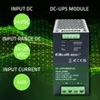 Kép 2/9 - Qoltec 40A 24V DC UPS modul DIN sínre