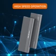 Kép 4/14 - Qoltec alumínium ház SSD M.2 SATA 2TB szürke színben