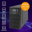 Kép 3/12 - Qoltec 3kVA szünetmentes tápegység UPS LCD kijelzővel