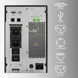 Kép 6/12 - Qoltec 3kVA szünetmentes tápegység UPS LCD kijelzővel